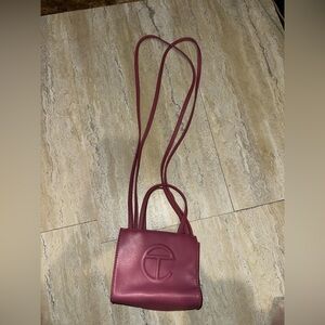 Telfar Women's Crossbody Bag in Deep Pink